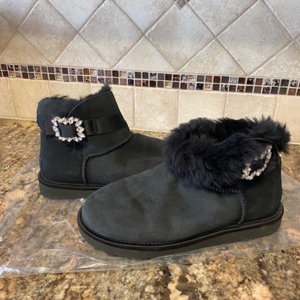 Black Mini Ugg Boot - image 1